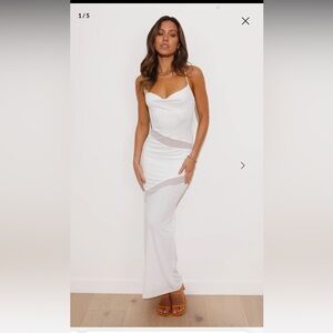 Hello Molly -HOTTER THAN ALL MAXI DRESS WHITE